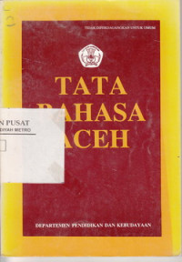 TATA BAHASA ACEH