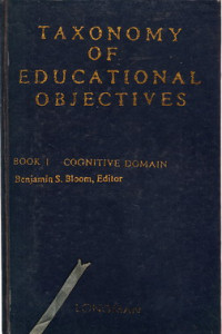 Taxonomy of educational objectives