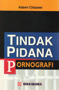 Tindak pidana pornografi