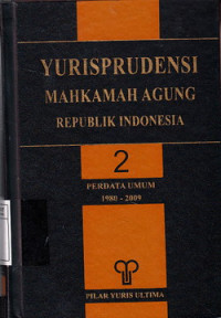 Perdata Umum 1980 - 2009, Vol 2