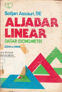 Image of Aljabar Linier Dasar Ekonomitri