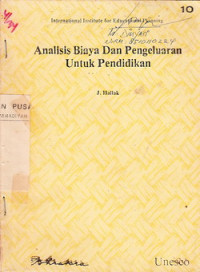 Analisis Biaya dan Pengeluaran Untuk Pendidikan