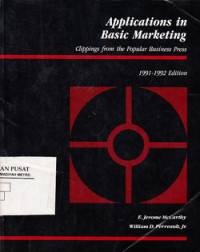 Applications in basic marketing : clippings from the popular business press