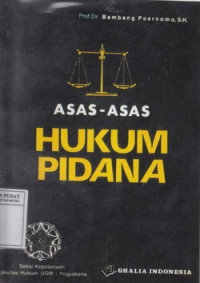 Asas-Asas Hukum Pidana