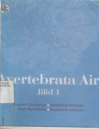 Avertebrata Air Jilid I