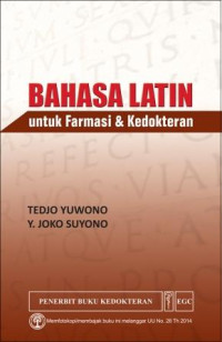 Bahasa latin untuk farmasi dan kedokteran