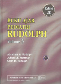 Image of Buku ajar pediatri rudolph volume 3