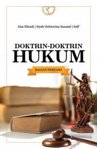 Image of Doktrin-doktrin hukum: bagian pertama