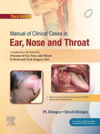 Image of Manual of clinical cases in ear, nose and throat
