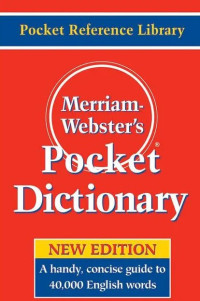 Merriam-Webster Pocket Dictionary
