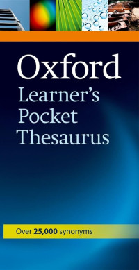 Oxford Learners Pocket Thesaurus
