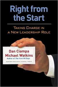 Right from the start: taking charge in a new leadership role