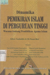 Dinamika Pemikiran Islam Di Perguruan Tinggi : Wacana Tentang Pendidikan Agama Islam