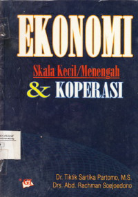 Ekonomi Skala Kecil/Menengah Dan Koperasi