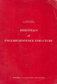 Essentials of english sentence structure