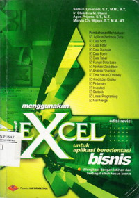 Menggunakan Excel Untuk Aplikasi Berorientasi Bisnis