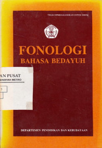 FONOLOGI BAHASA BEDAYUH