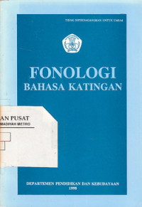 FONOLOGI BAHASA KATINGAN