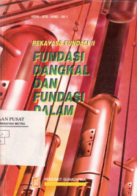 Rekayasa Fundasi II: Fundasi Dangkal Dan Fundasi Dalam