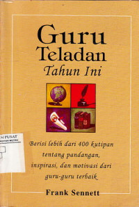 Guru Teladan Tahun Ini