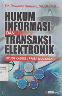 Hukum Informasi Dan Transaksi Elektronik