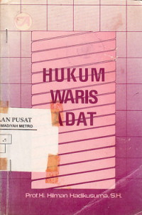 Hukum Waris Adat