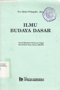 Ilmu Budaya Dasar