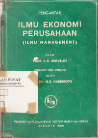 Pengantar Ilmu Ekonomi Perusahaan (Ilmu Management)