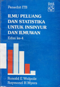 Ilmu Peluang Dan Statistika Untuk Insinyur Dan Ilmuwan