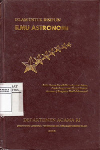 Islam Untuk Disiplin Ilmu Astronomi