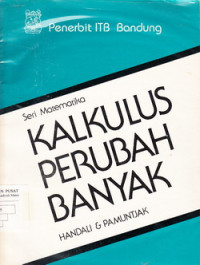 Seri Matematika, Kalkulus Perubahan Banyak