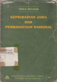 Kepribadian Jawa Dan Pembangunan Nasional