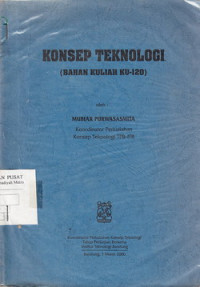 Konsep Teknologi