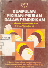 Kumpulan Pikiran-pikiran Dalam Pendidikan