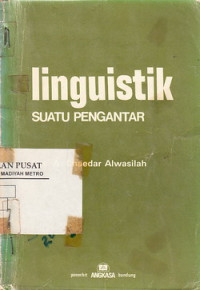 Linguistik : suatu pengantar