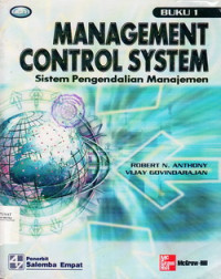 Manajement Control System: Sistem Pengendali Manajemen buku 1