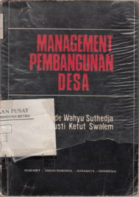 Management Pembangunan Desa 1A
