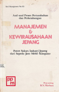 Manajemen dan kewirausahaan Jepang