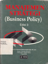 Manajemen Strategi (Business Policy)