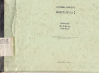 Matematika Universitas : Matematika 2