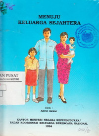 Menuju keluarga sejahtera