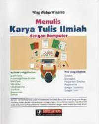 Menulis karya tulis ilmiah dengan komputer