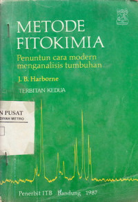 Image of Metode Fitokimia: Penuntun Cara Modern Menganalisis Tumbuhan