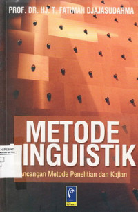 METODE LINGUISTIK: ANCANGAN METODE PENELITIAN