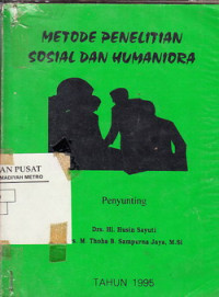 Metode Penelitian Sosial Dan Humaniora