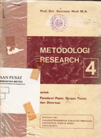 Metodologi Research Jilid 4