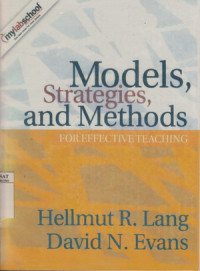 Models, Strategies, and Methods