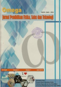 Omega : jurnal fisika, sains dan teknologi