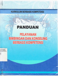 Panduan Pelayanan Bimbingan Dan Konseling