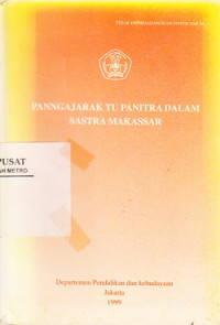 PANNGAJARAK TU PANITRA DALAM SASTRA MAKASSAR